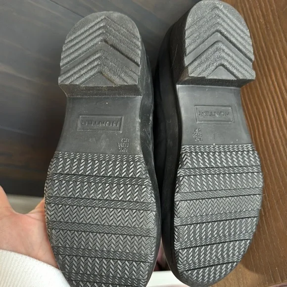 Hunter Boots Black Tall Rain Boots Womens 7 - Picture 9 of 10